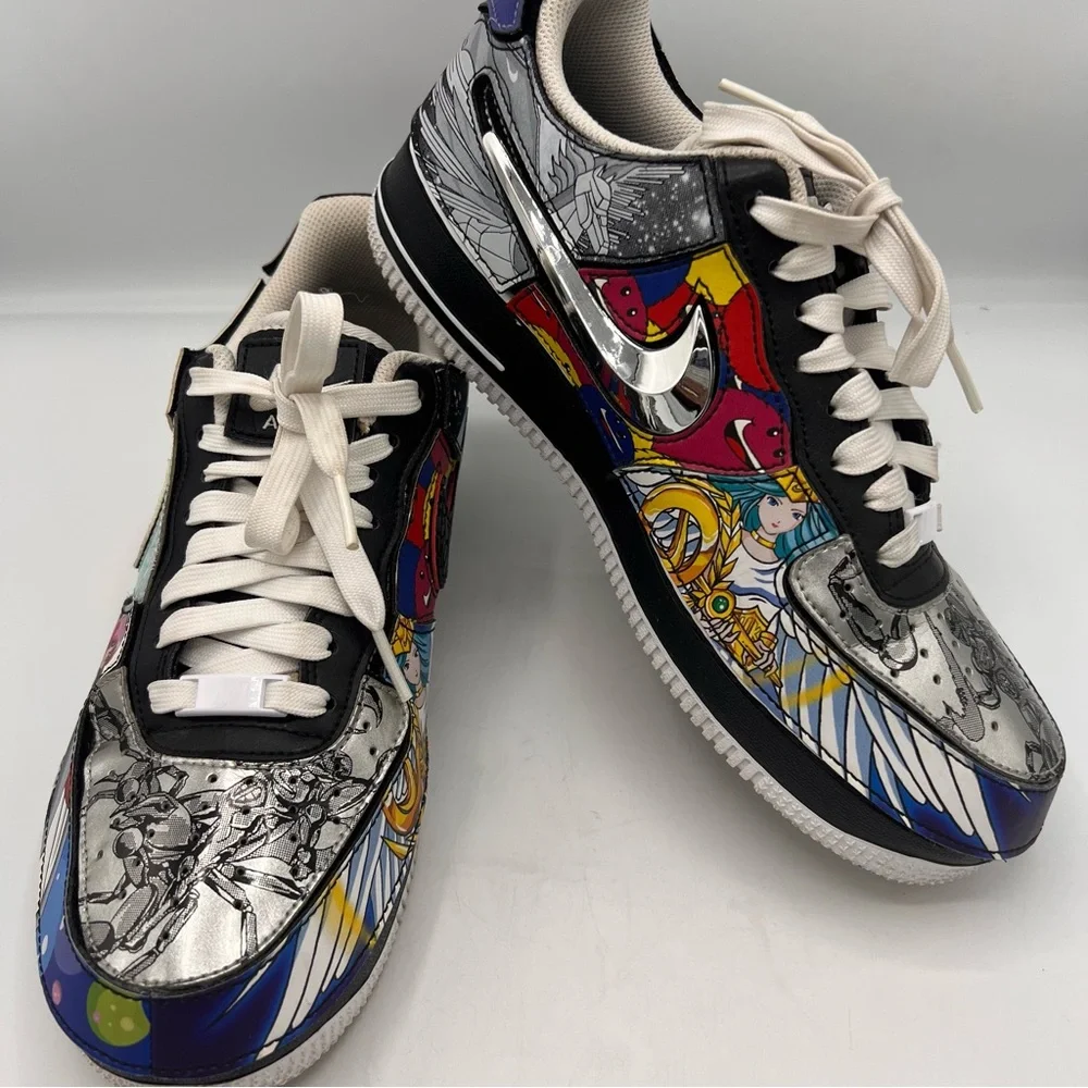 Air Force 1/1 'Nike and the Mighty Swooshers Men's Sneakers - Picture 2 of 9